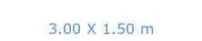 Impresión Digital Rígidos  3.00 X 1.50 m